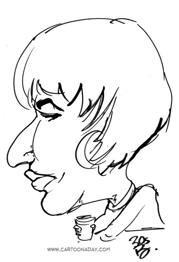 30sec Profile Caricature Nose