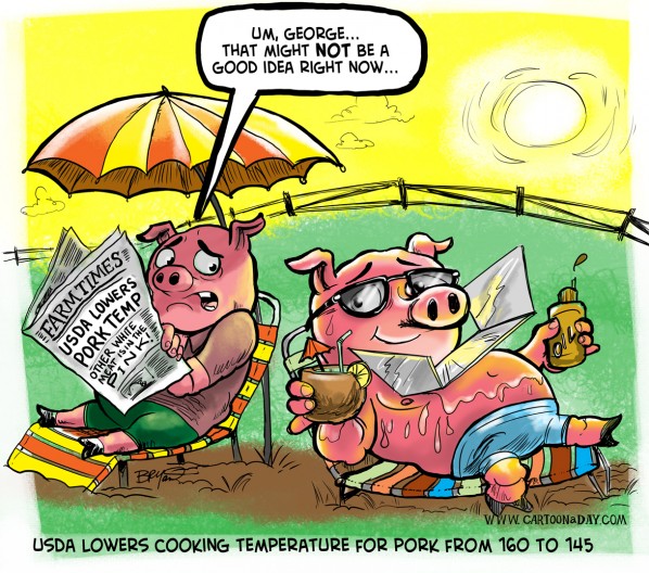 A Little Pink Is OK: USDA Revises Cooking Temperature For Pork