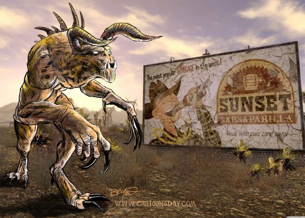 Death Claw Fallout 2 Fallout: New Vegas Drawing, fallout, mammal, fictional  Character, cartoon png