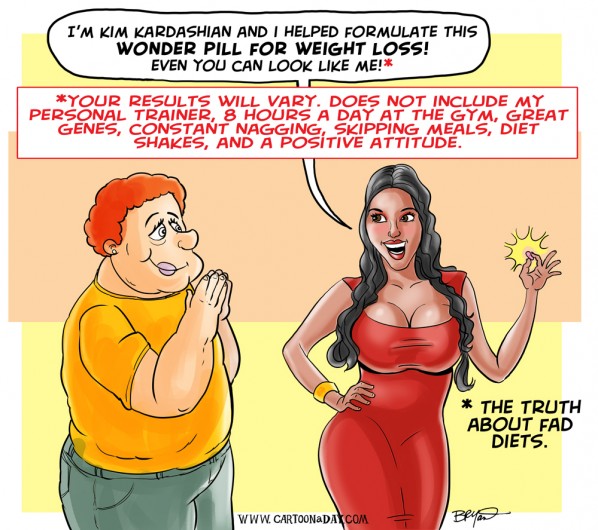 598px x 530px - Kim Kardashian Weight Loss Pill â¤ Cartoon Â« Cartoon A Day