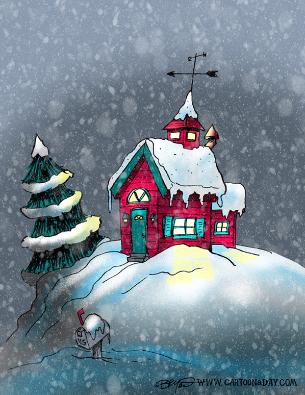 Winter-house-cartoon-598